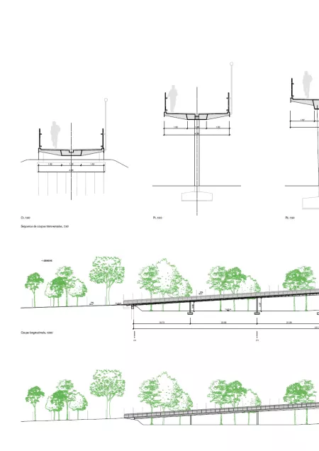 MID architecture - Organisation concours ingénierie Passerelle des Orchidées à Bellevue